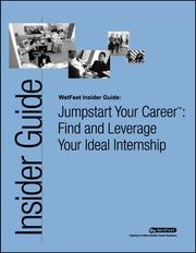 Cover of: The Insider's Guide to Getting Your Ideal Internship