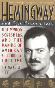 Cover of: Hemingway and His Conspirators by Leonard J. Leff