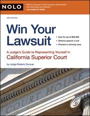 Win Your Lawsuit