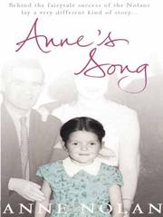 Cover of: Anne's Song