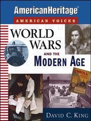 Cover of: World Wars and the Modern Age