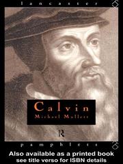 Cover of: Calvin by Michael Mullett