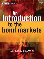 Cover of: An Introduction to the Bond Markets