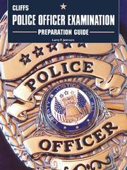 Cover of: CliffsTestPrep Police Officer Examination Test Preparation Guide