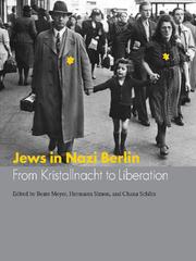Cover of: Jews in Nazi Berlin by 