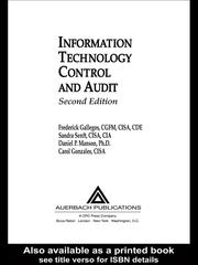 Cover of: Information Technology Control and Audit