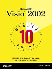 Cover of: 10 Minute Guide to Microsoft  Visio 2002