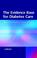 Cover of: The Evidence Base for Diabetes Care