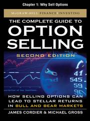 Cover of: Why Sell Options