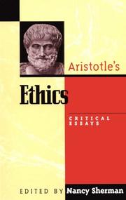 Aristotle's Ethics by Nancy Sherman