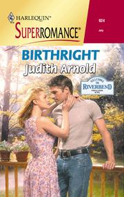 Cover of: Birthright by 