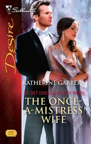 Cover of: The Once-a-Mistress Wife
