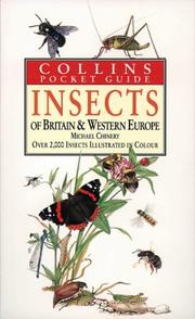 Cover of: Insects of Brit & Western Europe (Collins Pocket Guides) | Michael Chinery