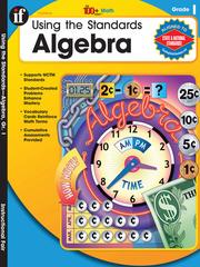 Using the Standards - Algebra, Grade 1