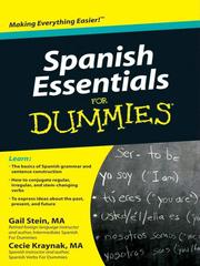 Cover of: Spanish Essentials For Dummies® by 