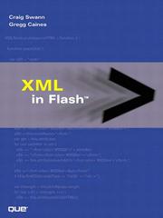 Cover of: XML in Flash