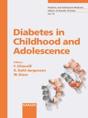 Cover of: Diabetes in Childhood and Adolescence by 