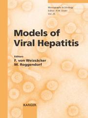 Models of Viral Hepatitis by Fritz von Weizsacker