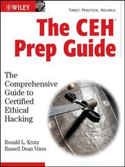 Cover of: The CEH Prep Guide