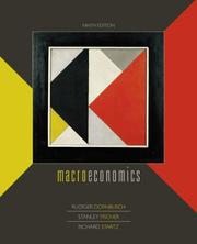 Cover of: Macroeconomics by Rudiger Dornbusch, Stanley Fischer, Richard Startz