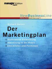 Cover of: Der Marketingplan