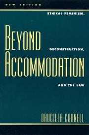 Cover of: Beyond Accommodation by Drucilla Cornell