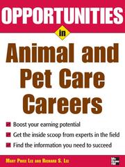 Cover of: Opportunities in Animal and Pet Careers