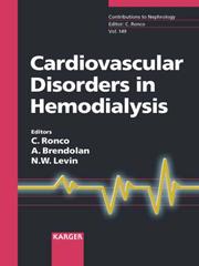 Cover of: Cardiovascular Disorders in Hemodialysis