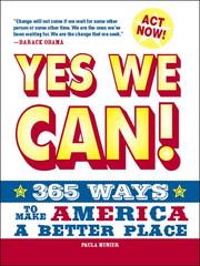 Cover of: Yes, We Can!