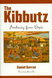 Cover of: The Kibbutz by Daniel Gavron