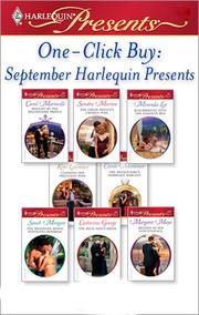 Cover of: One-Click Buy: September Harlequin Presents