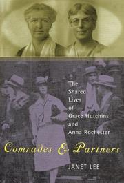 Cover of: Comrades and Partners by Janet Lee, Janet Lee