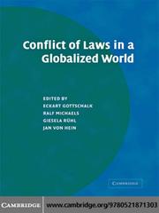 Conflict of Laws in a Globalized World