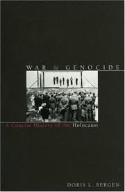 War & genocide by Doris L. Bergen, Doris Bergen