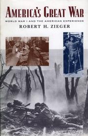 Cover of: America's Great War by Robert H. Zieger