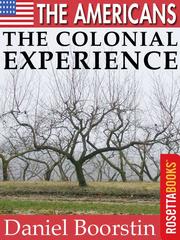 Cover of: The Americans: The Colonial Experience