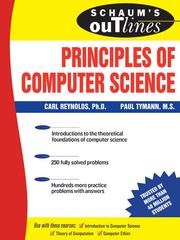 Cover of: Principles of Computer Science