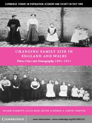 Cover of: Changing Family Size in England and Wales