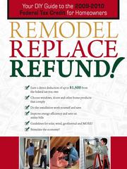 Cover of: Remodel Replace Refund!