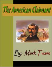 Cover of: The American Claimant by 