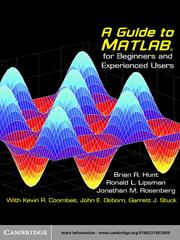 Cover of: A Guide to MATLAB®