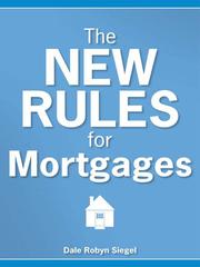 Cover of: The New Rules for Mortgages by 