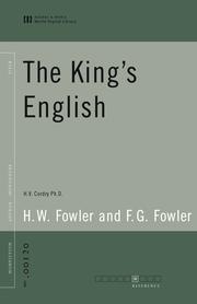 Cover of: The King's English