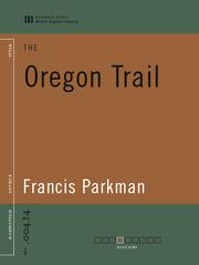 Cover of: The Oregon Trail by 