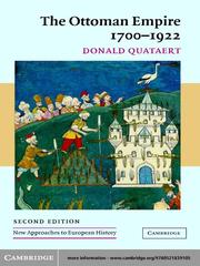 Cover of: The Ottoman Empire, 1700-1922