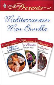 Cover of: Mediterranean Men Bundle | 