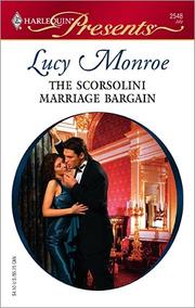 Cover of: The Scorsolini Marriage Bargain by 