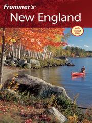 Cover of: Frommer's New England
