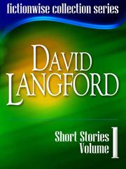 Cover of: David Langford: Short Stories, Volume 1