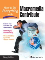 How to Do Everything with Macromedia® ContributeTM